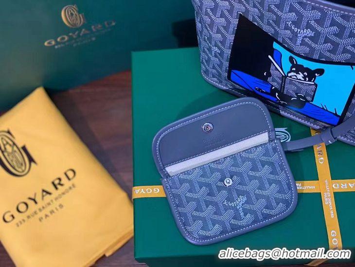 Shop Discount Goyard Anjou Mini Bag With Bulldog G2320 Dark Grey