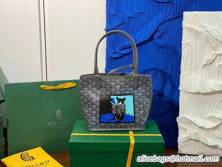 Shop Discount Goyard Anjou Mini Bag With Bulldog G2320 Dark Grey