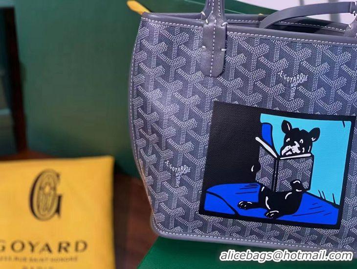 Shop Discount Goyard Anjou Mini Bag With Bulldog G2320 Dark Grey