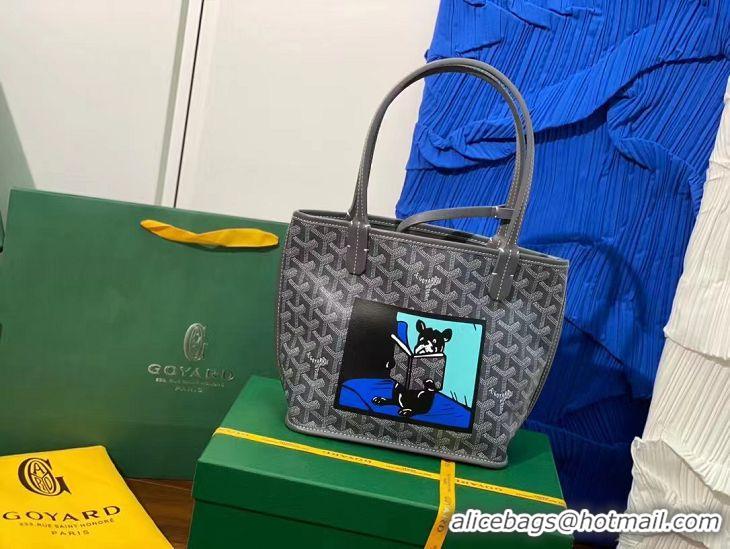 Shop Discount Goyard Anjou Mini Bag With Bulldog G2320 Dark Grey