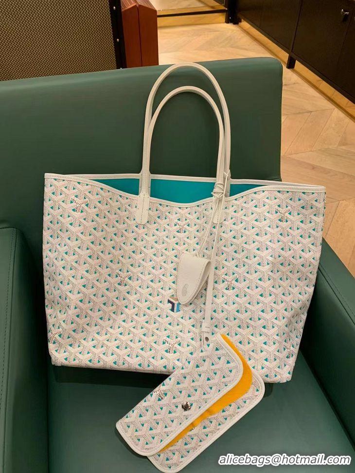 Famous Brand Goyard Original Saint Louis Claire Voie Tote Bag GM 8001 Green