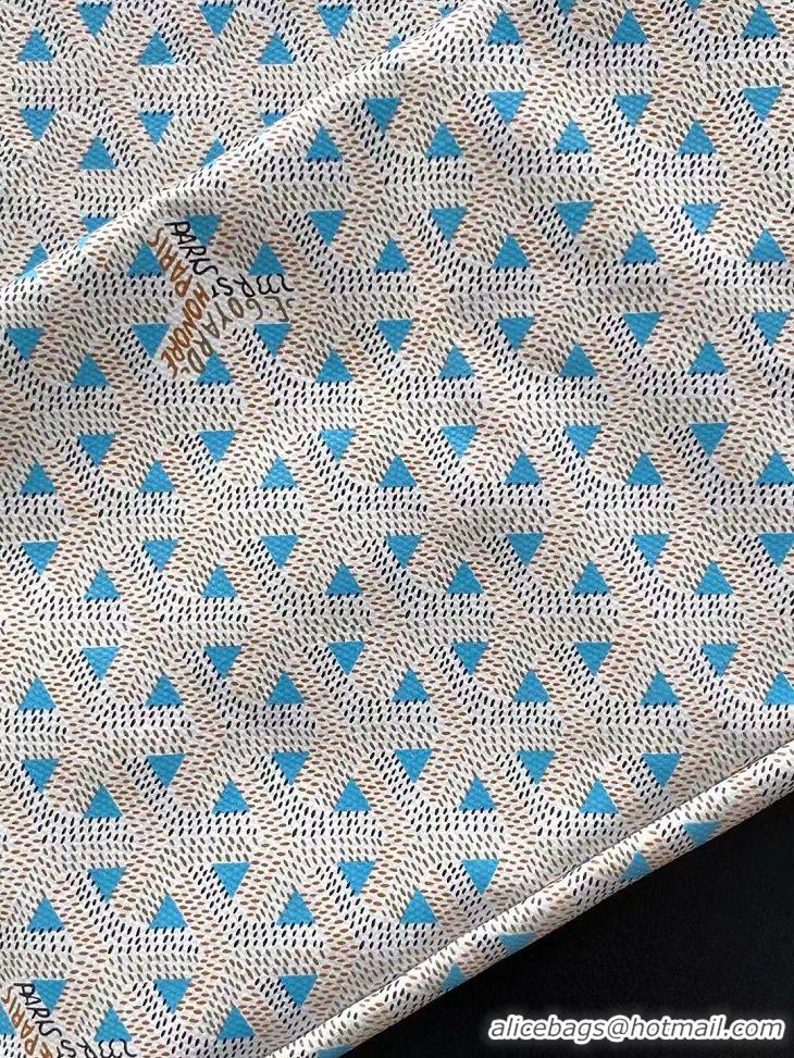 Promotional Goyard Original Saint Louis Claire Voie Tote Bag GM 8001 Turquoise Blue