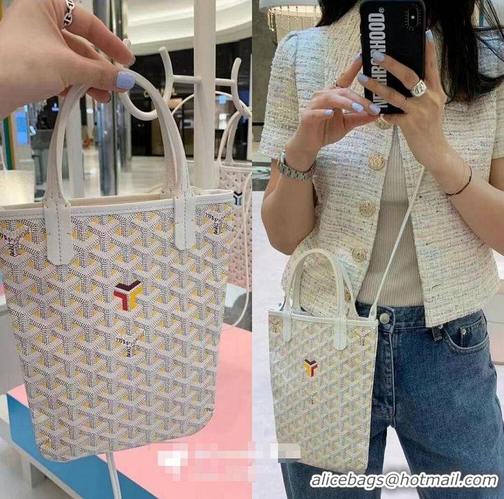 Cheapest Goyard Original Claire Voie Tote Bag Mini 8003 Yellow