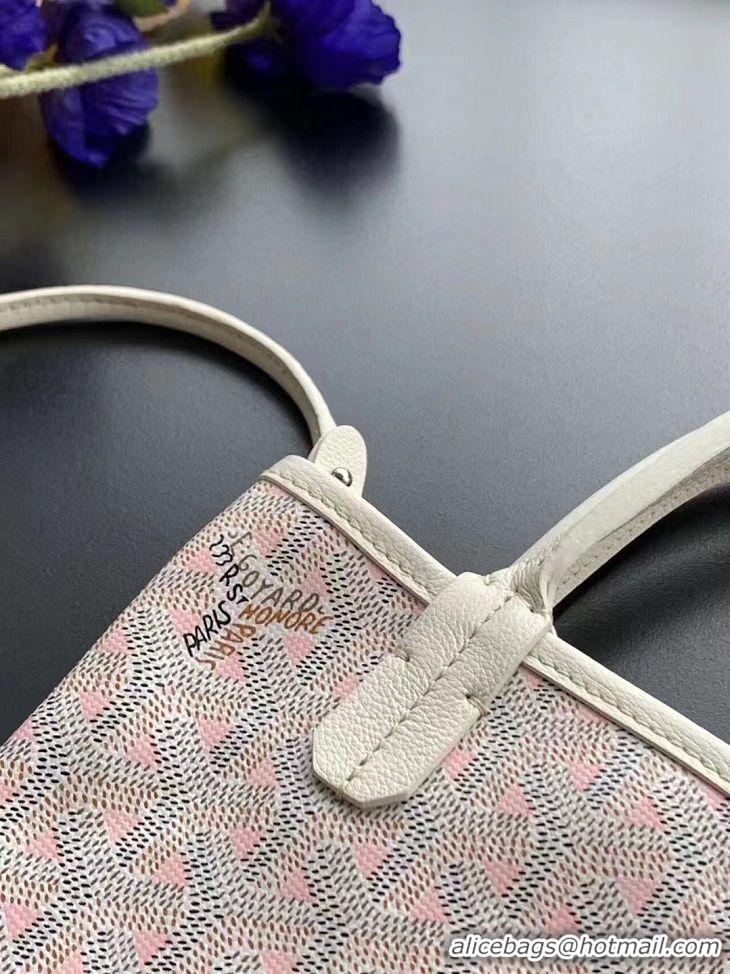 Purchase Discount Goyard Original Claire Voie Tote Bag Mini 8003 Pink