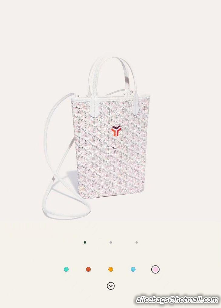 Purchase Discount Goyard Original Claire Voie Tote Bag Mini 8003 Pink