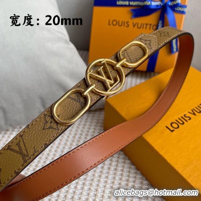 Sumptuous Louis Vuitton Belt 20MM LVB00001