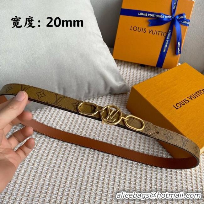 Sumptuous Louis Vuitton Belt 20MM LVB00001