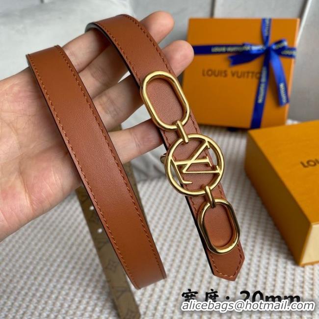 Sumptuous Louis Vuitton Belt 20MM LVB00001