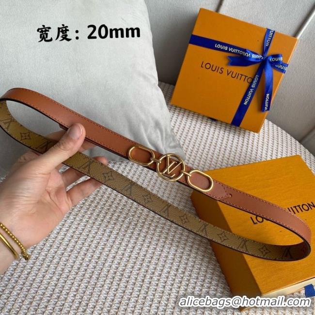 Sumptuous Louis Vuitton Belt 20MM LVB00001