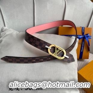 AAAAA Louis Vuitton Belt 30MM LVB00005