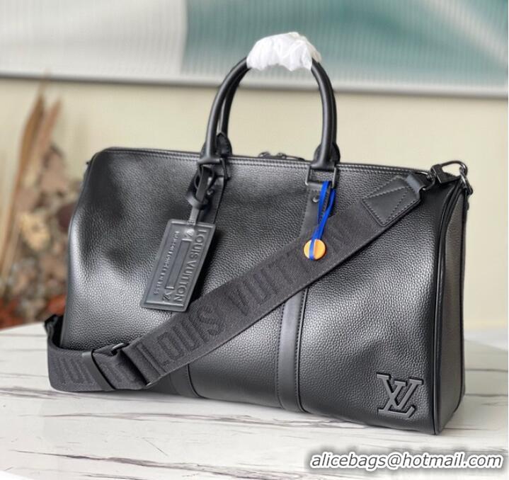 Buy Cheapest Louis Vuitton KEEPALL BANDOULIERE 40 M57088 black