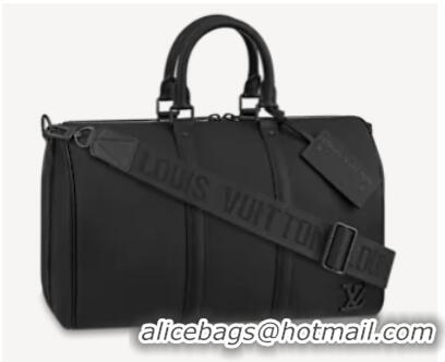 Buy Cheapest Louis Vuitton KEEPALL BANDOULIERE 40 M57088 black