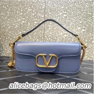 Unique Style VALENTINO GARAVANI Loco Calf leather bag 2B0K30 blue