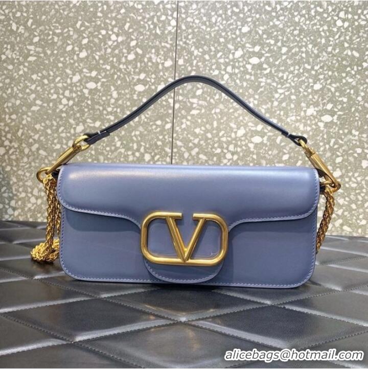 Unique Style VALENTINO GARAVANI Loco Calf leather bag 2B0K30 blue