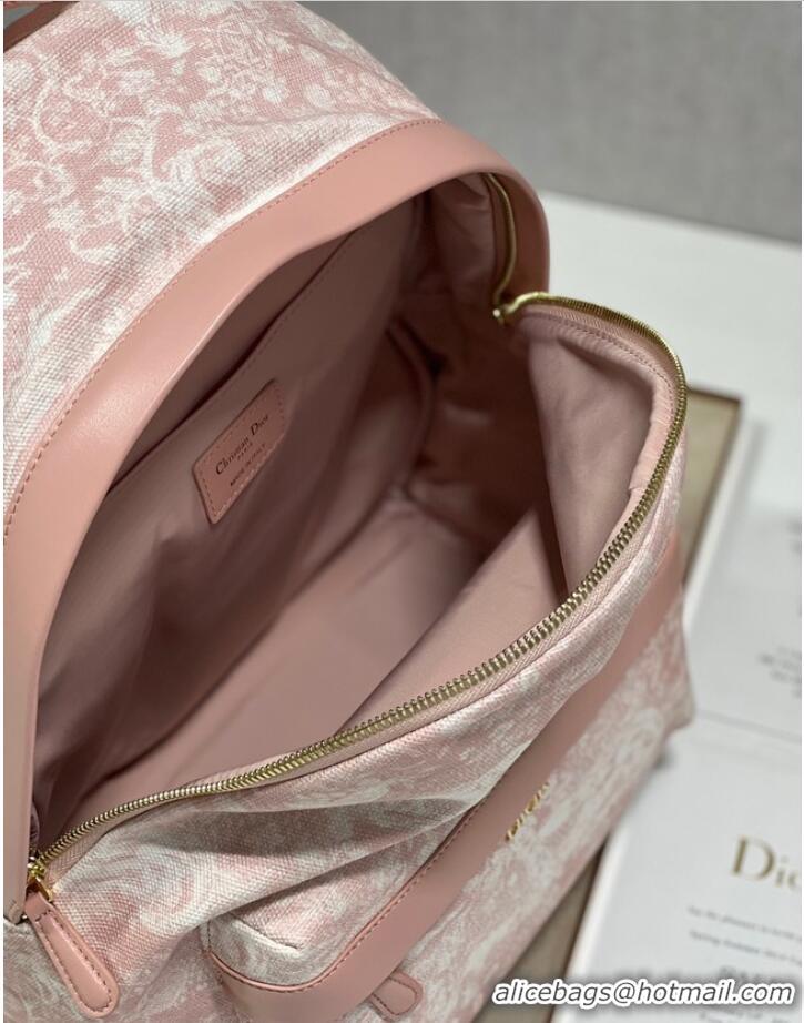 New Style DIOR medium DIORTRAVEL BACKPACK M6109 pink