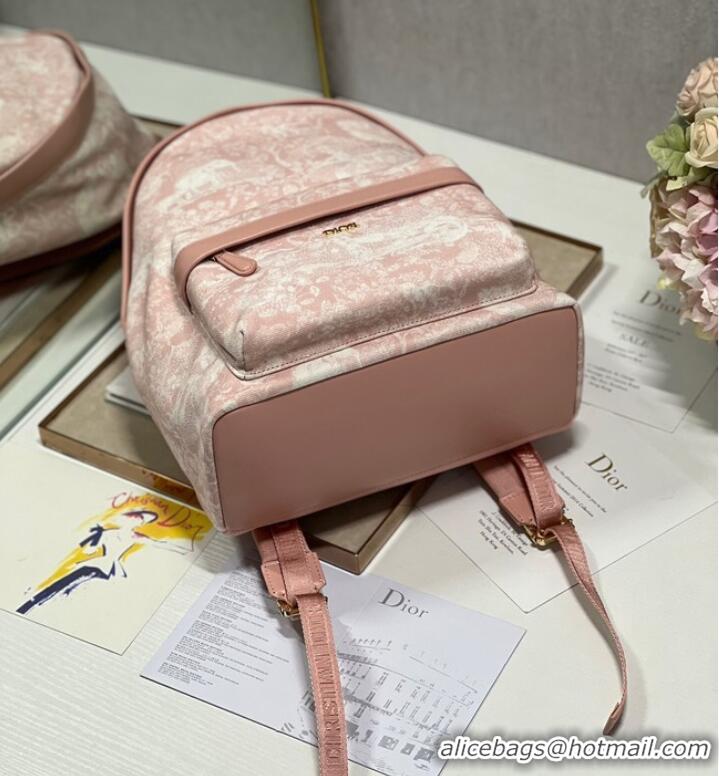 New Style DIOR medium DIORTRAVEL BACKPACK M6109 pink