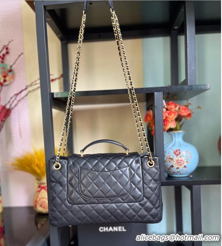 Spot Bulk Chanel lambskin Shoulder Bag AS3335 black