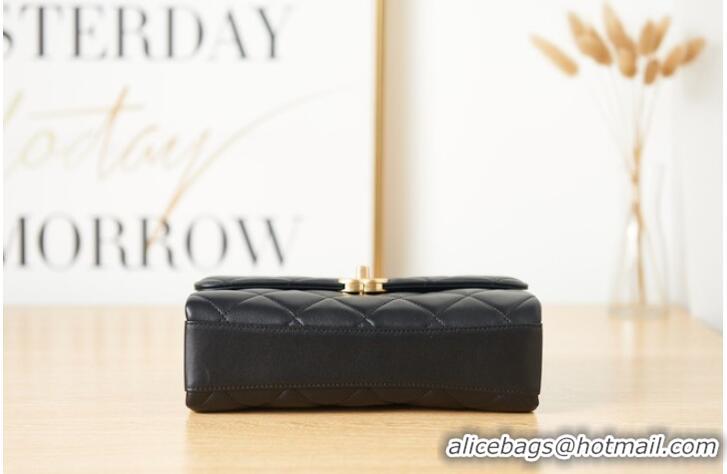 Good Taste Chanel lambskin Shoulder Bag AS3241 black