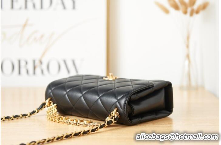 Good Taste Chanel lambskin Shoulder Bag AS3241 black