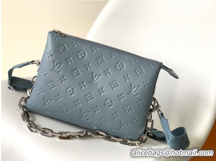 Well Crafted Louis Vuitton Monogram Empreinte COUSSIN PM M58699 Blue