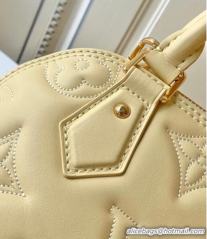 Top Quality Louis Vuitton ALMA BB M59793 Banana Yellow