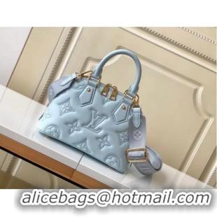 Famous Brand Louis Vuitton ALMA BB M59793 Bleu Glacier Blue