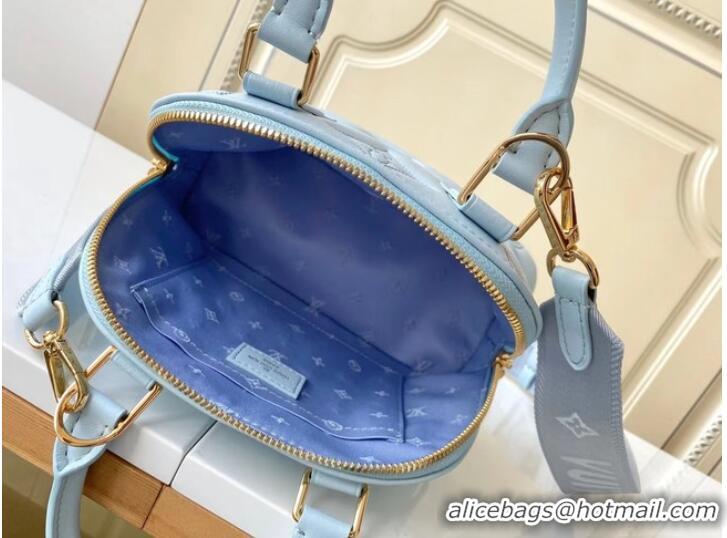 Famous Brand Louis Vuitton ALMA BB M59793 Bleu Glacier Blue