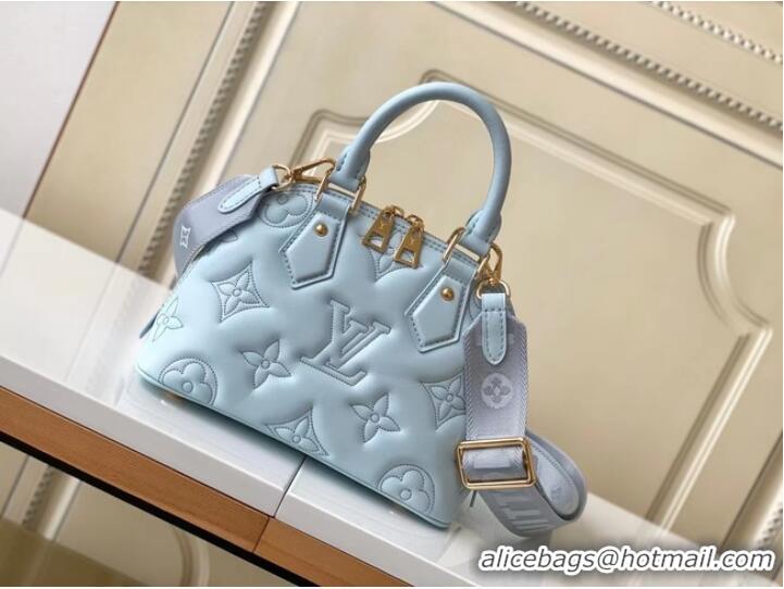 Famous Brand Louis Vuitton ALMA BB M59793 Bleu Glacier Blue