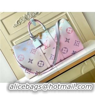 Pretty Style Louis Vuitton KEEPALL 45B M59943 Sunrise Pastel