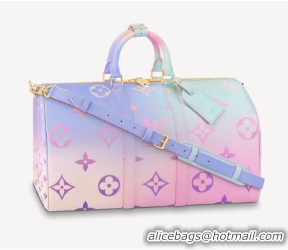 Pretty Style Louis Vuitton KEEPALL 45B M59943 Sunrise Pastel