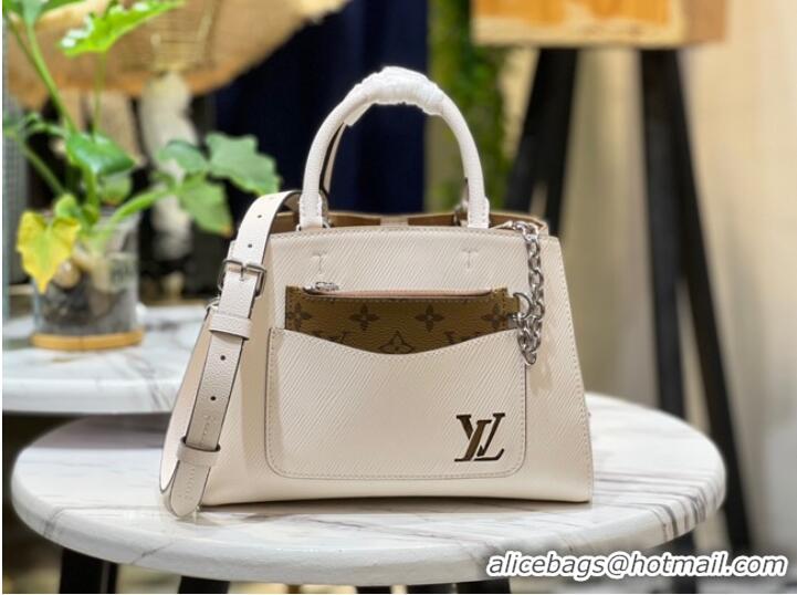 Super Quality Louis Vuitton MARELLE TOTE MM M59953 Creme Beige