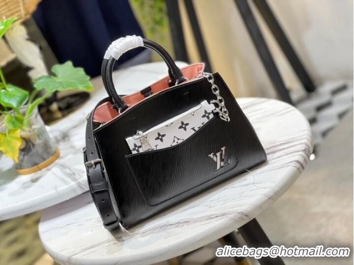 Super Quality Louis Vuitton EPI Leather MARELLE TOTE MM M59954 black