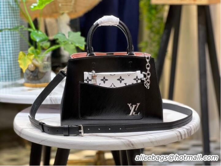 Super Quality Louis Vuitton EPI Leather MARELLE TOTE MM M59954 black