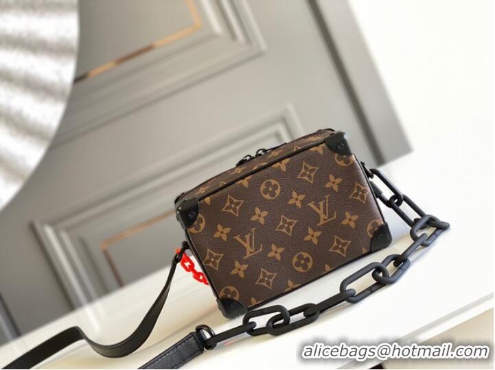 Classic Louis Vuitton Original Monogram Canvas Zipper Clutch bag M68906 black&brown