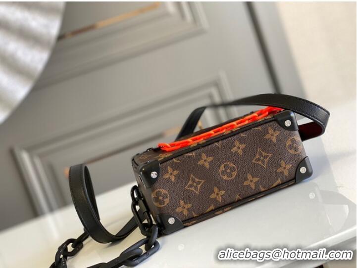 Classic Louis Vuitton Original Monogram Canvas Zipper Clutch bag M68906 black&brown