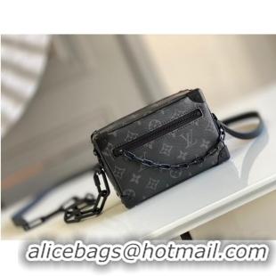 Cheapest Louis Vuitton Original Monogram Canvas Zipper Clutch bag M68906 black