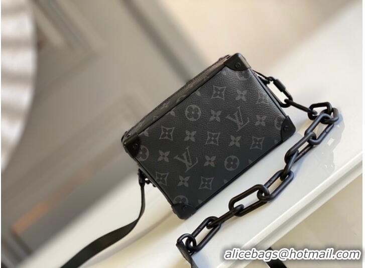 Cheapest Louis Vuitton Original Monogram Canvas Zipper Clutch bag M68906 black