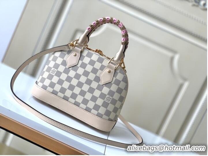 Buy Inexpensive Louis Vuitton Damier Azur Canvas ALMA BB N45294