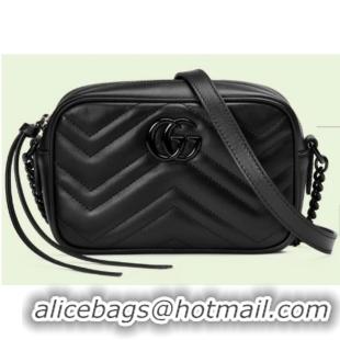 Super Quality Gucci GG Marmont mini shoulder bag 634936 black