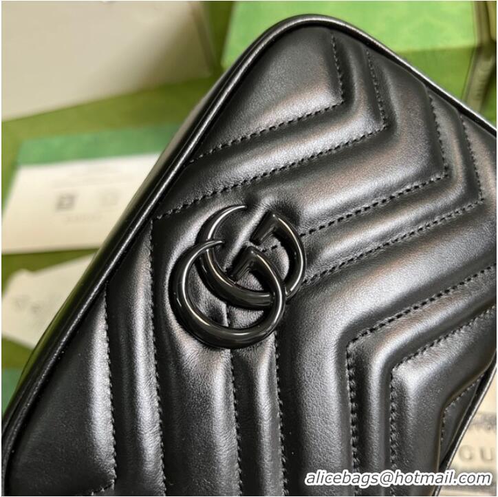 Super Quality Gucci GG Marmont mini shoulder bag 634936 black