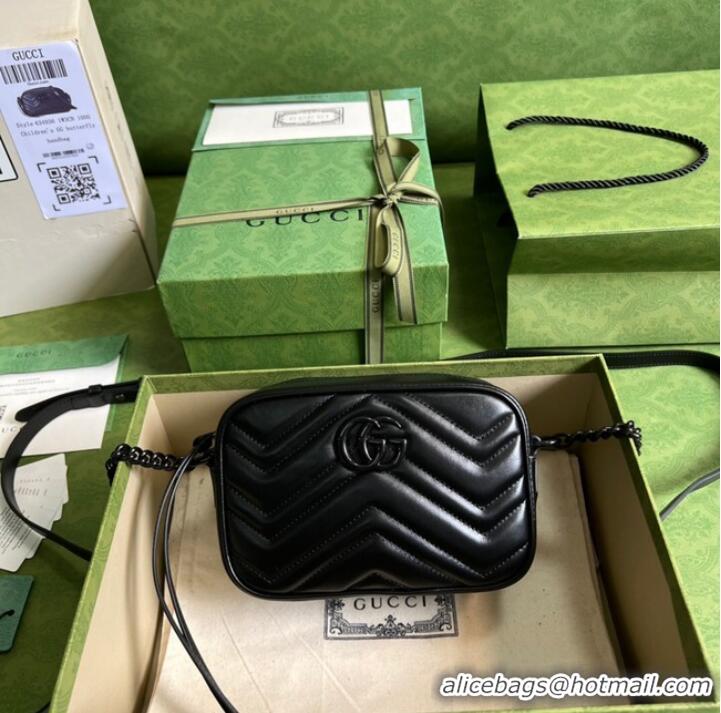 Super Quality Gucci GG Marmont mini shoulder bag 634936 black