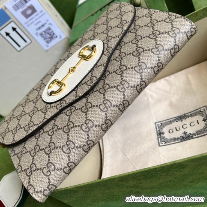 Reasonable Price Gucci Horsebit 1955 small bag 677286 White