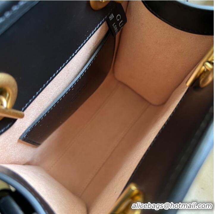 Reasonable Price Gucci GG Marmont matelasse mini bag 696123 black