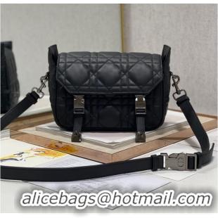 Buy Inexpensive DIOR BOBBY BAG leather 6619 black