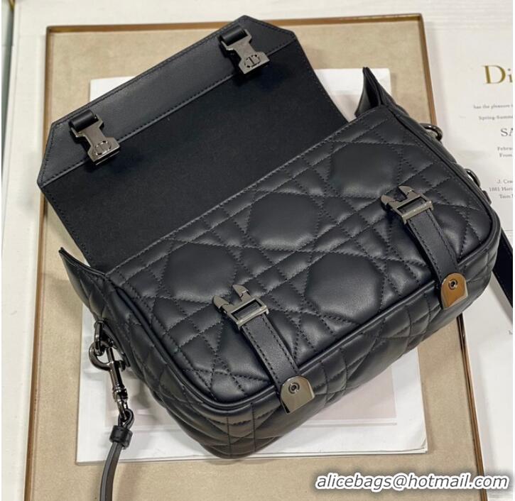 Buy Inexpensive DIOR BOBBY BAG leather 6619 black