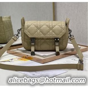 Luxury Cheap DIOR BOBBY BAG leather 6619 brown