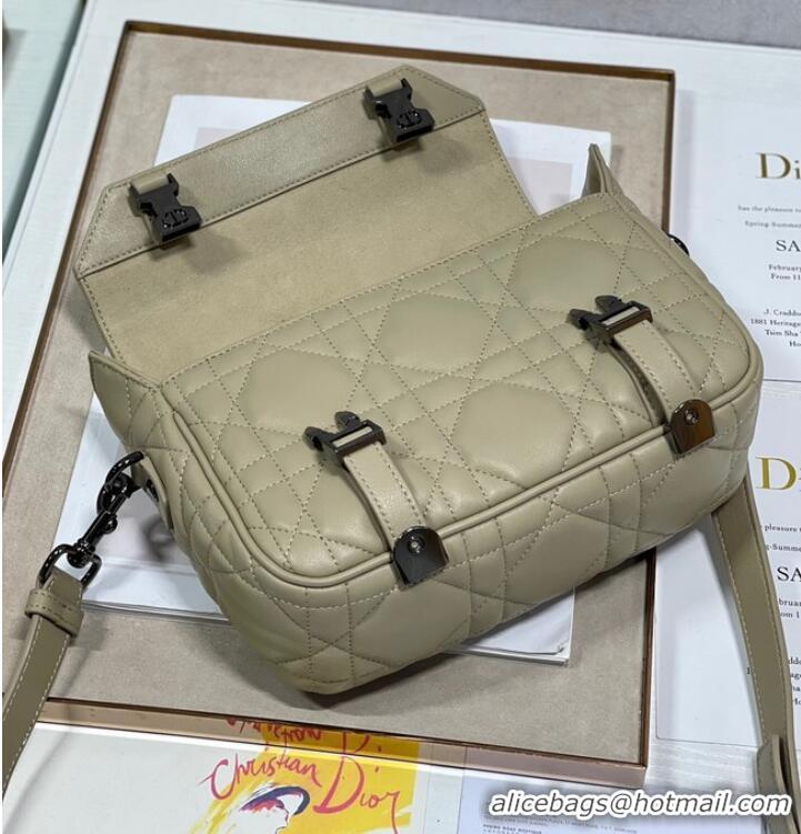 Luxury Cheap DIOR BOBBY BAG leather 6619 brown