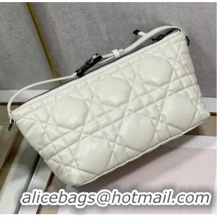 Popular Style DIOR BOBBY BAG leather S5554 white