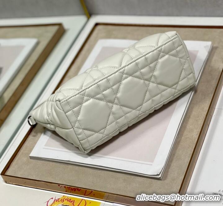 Popular Style DIOR BOBBY BAG leather S5554 white