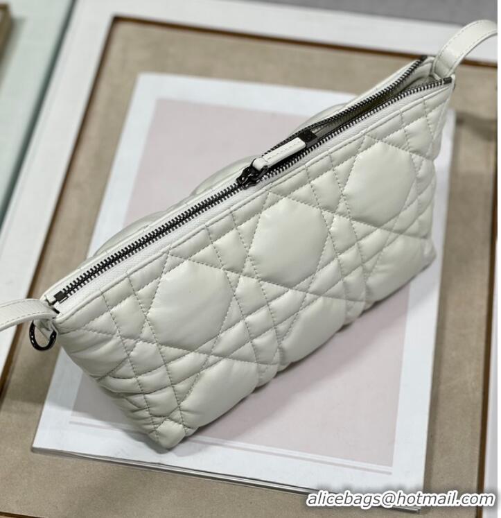 Popular Style DIOR BOBBY BAG leather S5554 white